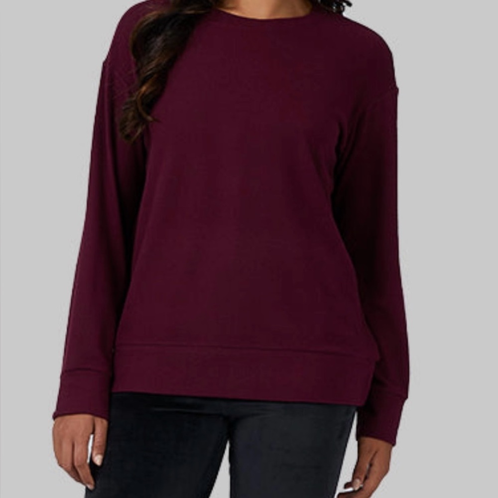 Women’s Soft Sweater Knit Crew Top